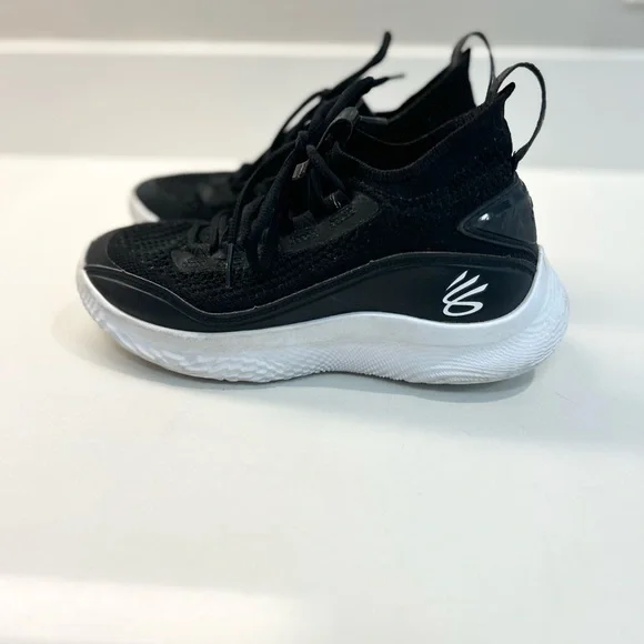 Curry Flow 'Black White' Size 4.5 - Picture 4 of 11